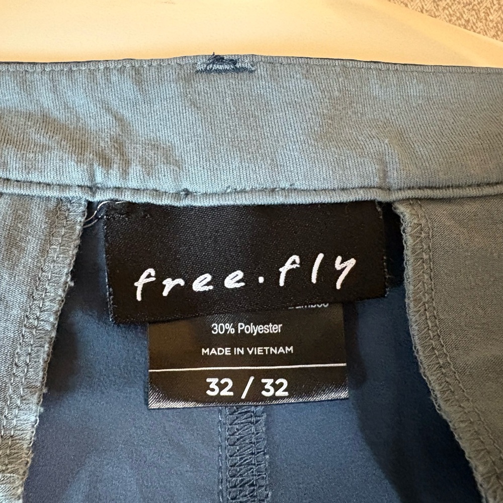 Free Fly Pants Men’s 32 X32 Blue Performance Stretch - Picture 7 of 7